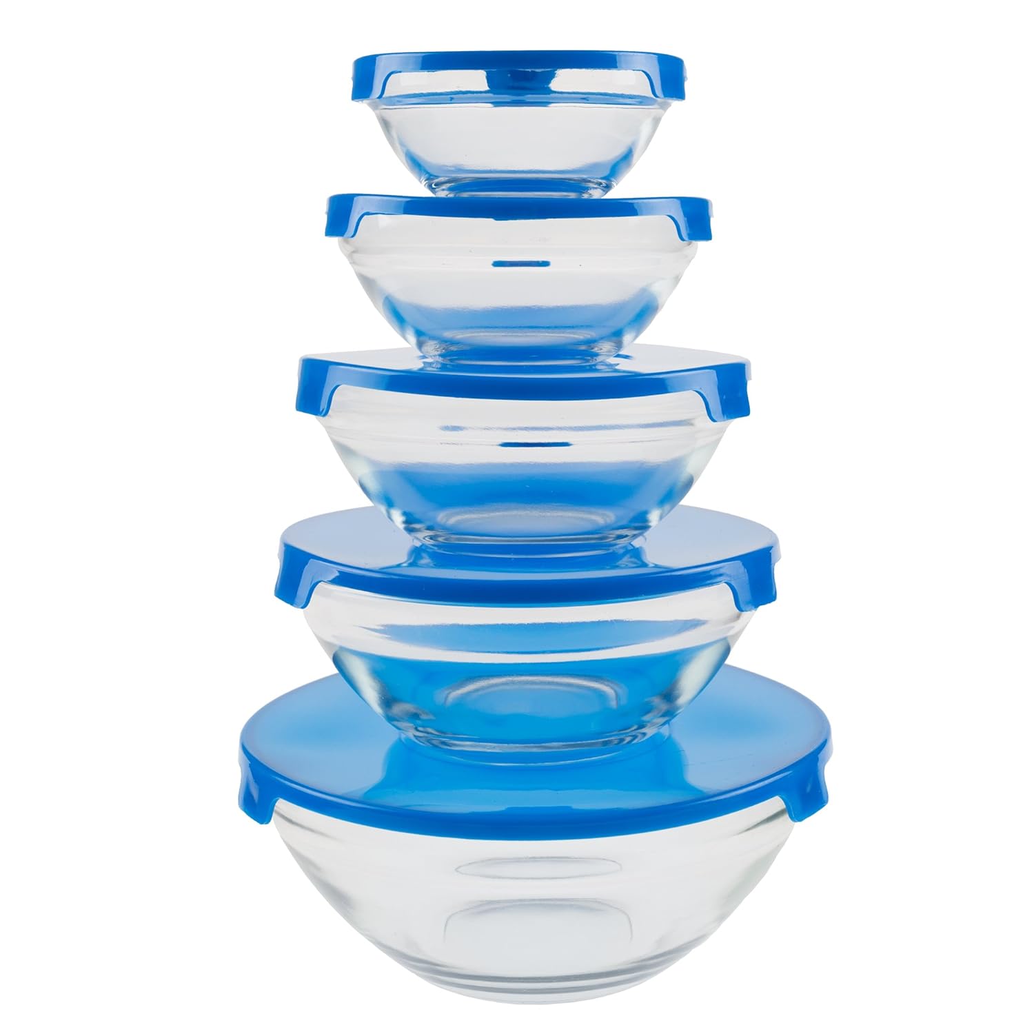 5 Pcs Glass Bowl Set