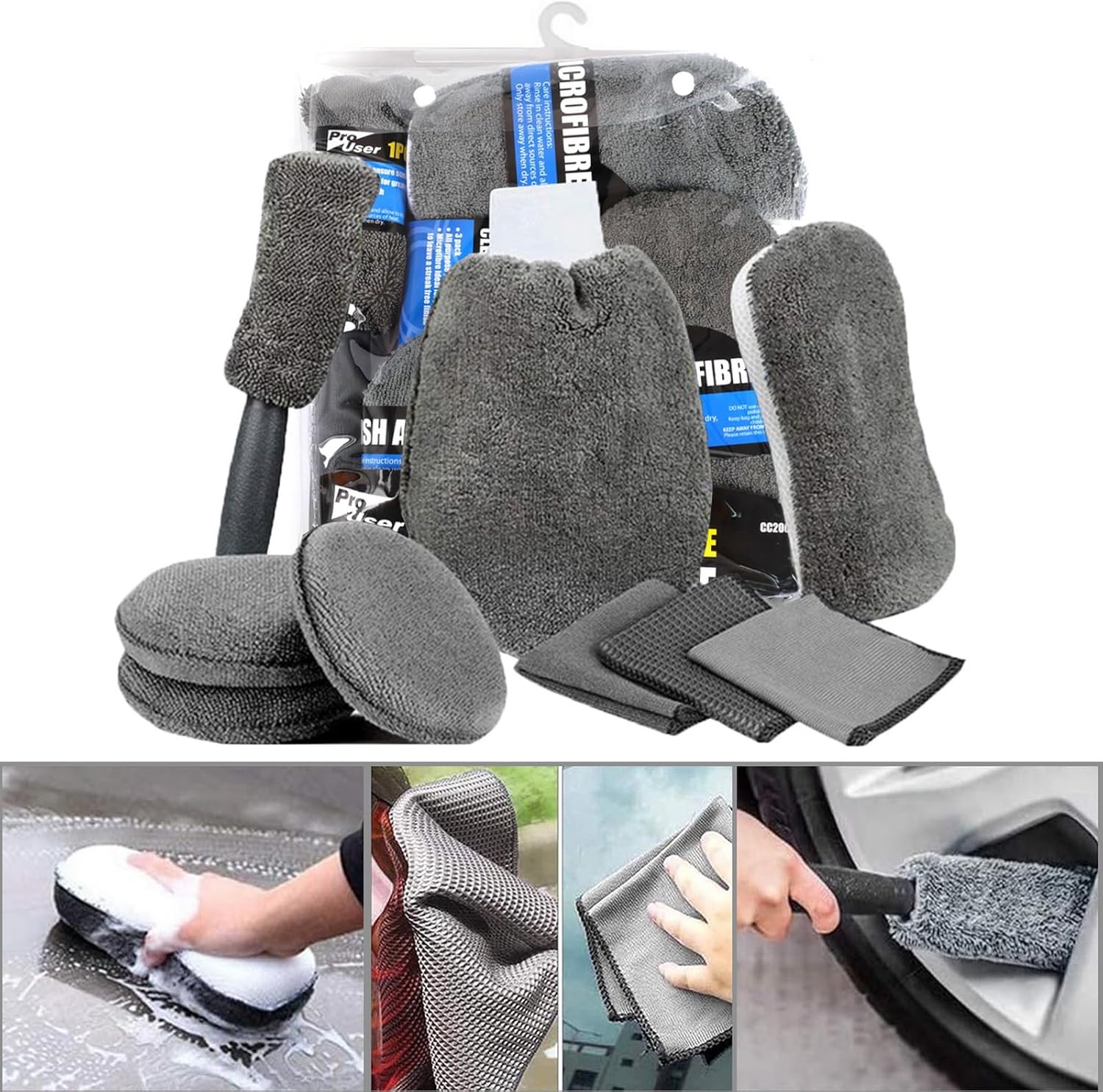 9 In 1 Car Cleaning Kit