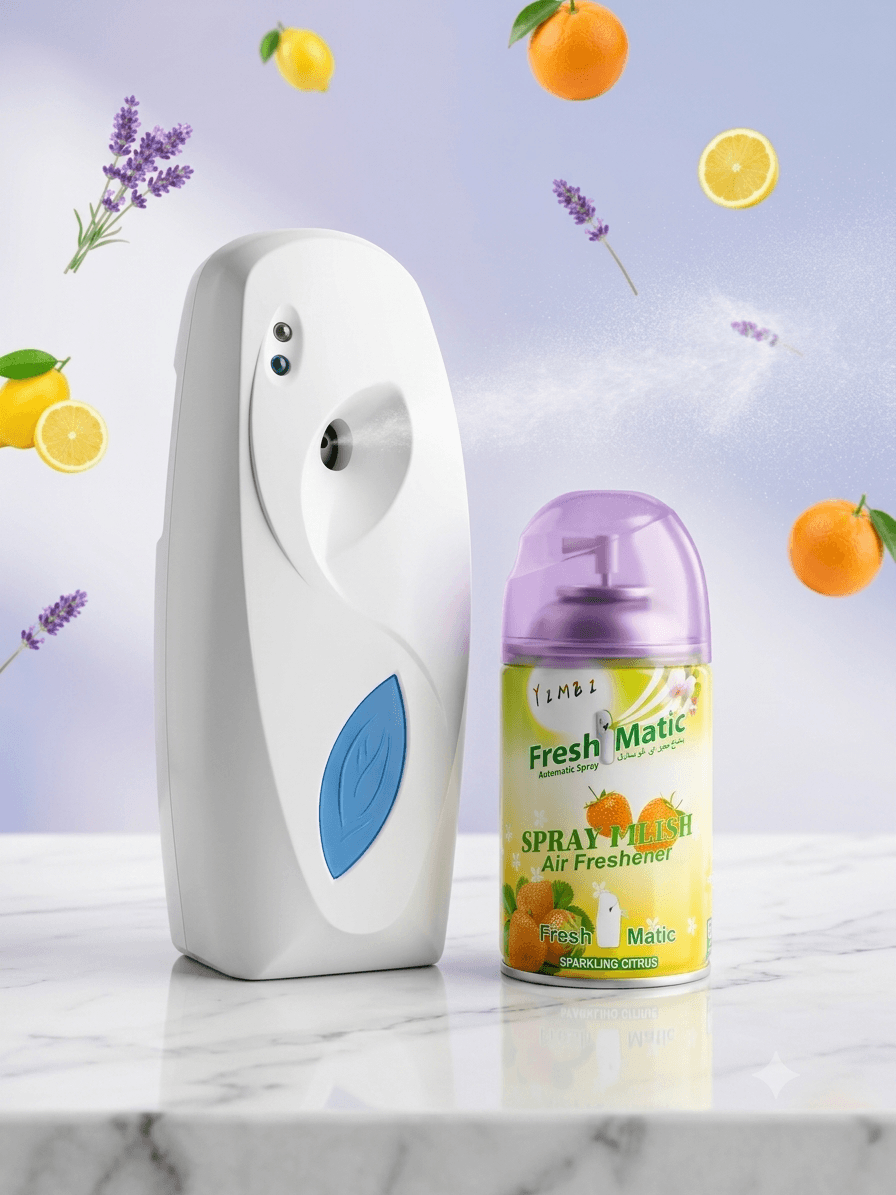 2 in 1 Air Freshener With Sprayer