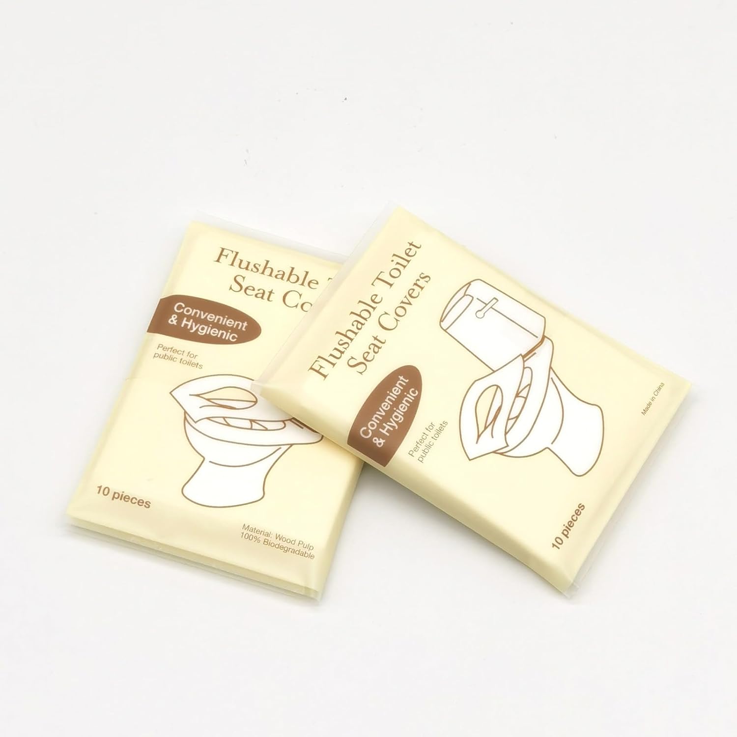 10 pcs Disposable Toilet Seat Cover